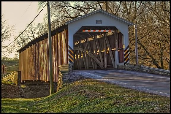 Covered bridges in Lancaster County