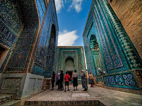 Samarkand - Bibi-Khanym Mausoleum and Mosque / Samarqand - Mauzolej i meczet Bibi Chanum
